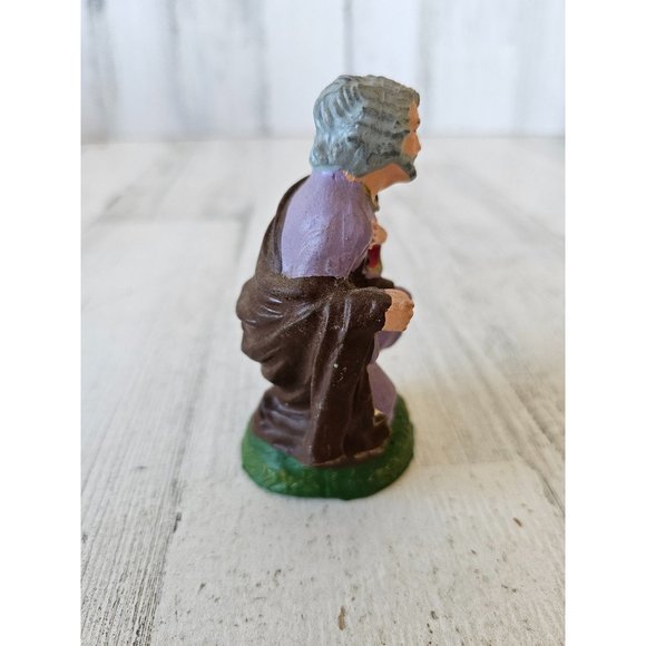 Vintage Shepherd West Germany nativity village Xmas - Picture 4 of 9